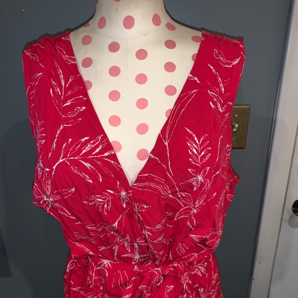 PRINTED OLD NAVY MAXI DRESS SZ LARGE - Picture 6 of 7